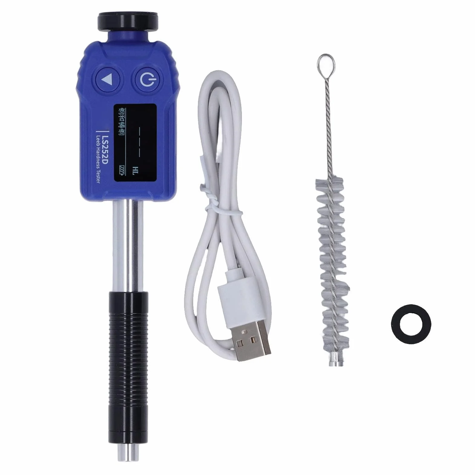 LiebeWH Testeur de Dureté de Type Stylo Duromètre Numérique Précis Compteur de Dureté Portable avec Écran LCD HL HV HB HS HRA HRB HRC Dureté