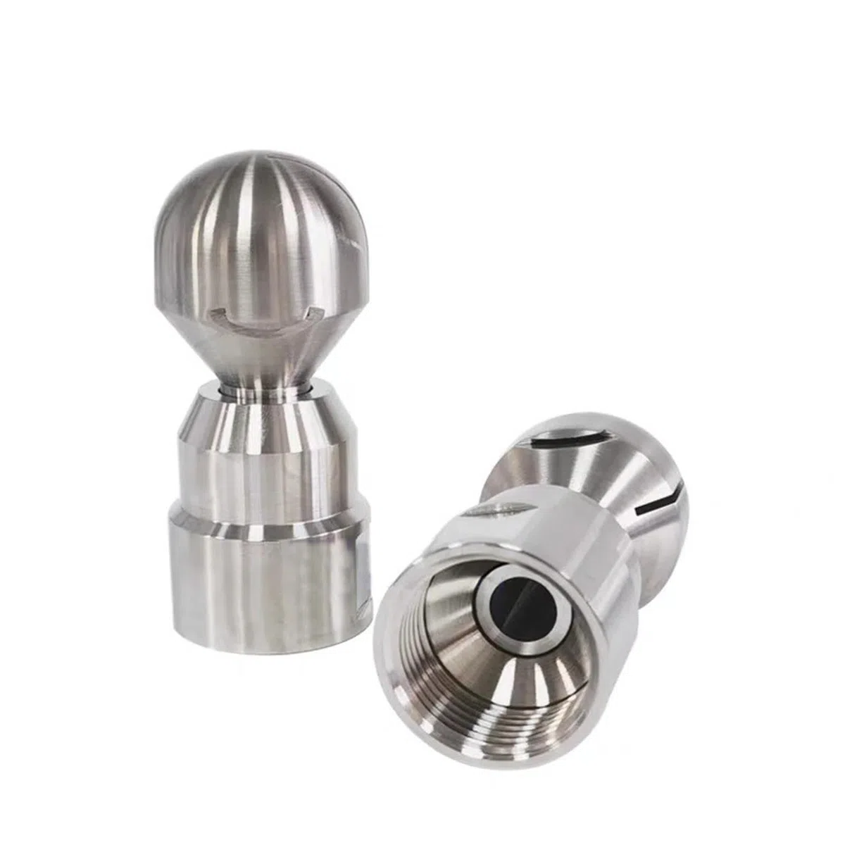 Fixation Boule de Pulvérisation 1pcs 3/8"-2" Stainless Rotary Spray Ball Sanitary Female Thread Tank(Diameter 32)