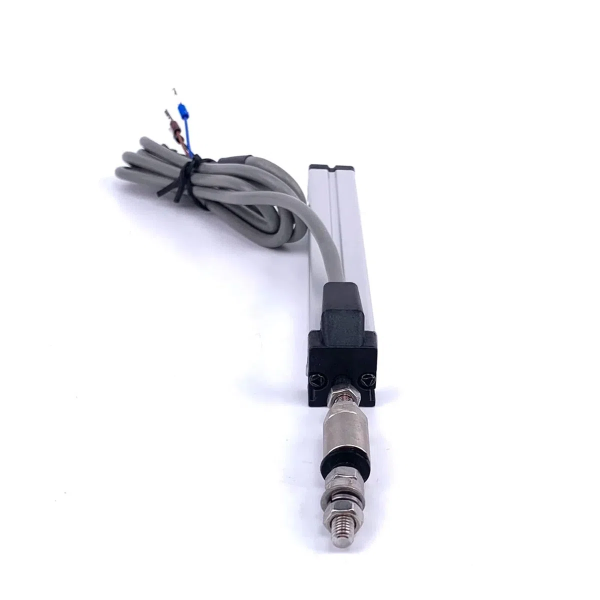Capteur de position linéaire Mini Rod Type 25-300 mm, transducteur déplacement for machine moulage par injection Machines industrielles(200mm)