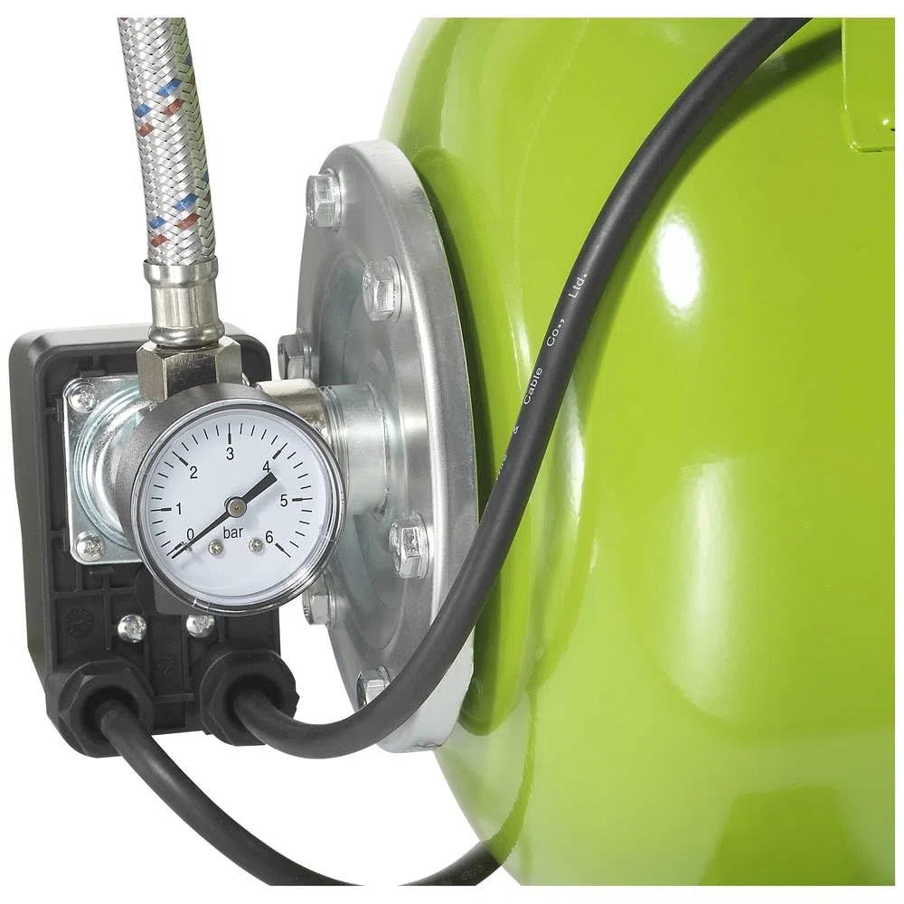 TOOLCRAFT TO-8992890 Surpresseur avec réservoir 230 V/AC 4600 l/h