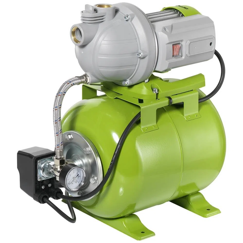 TOOLCRAFT TO-8992890 Surpresseur avec réservoir 230 V/AC 4600 l/h