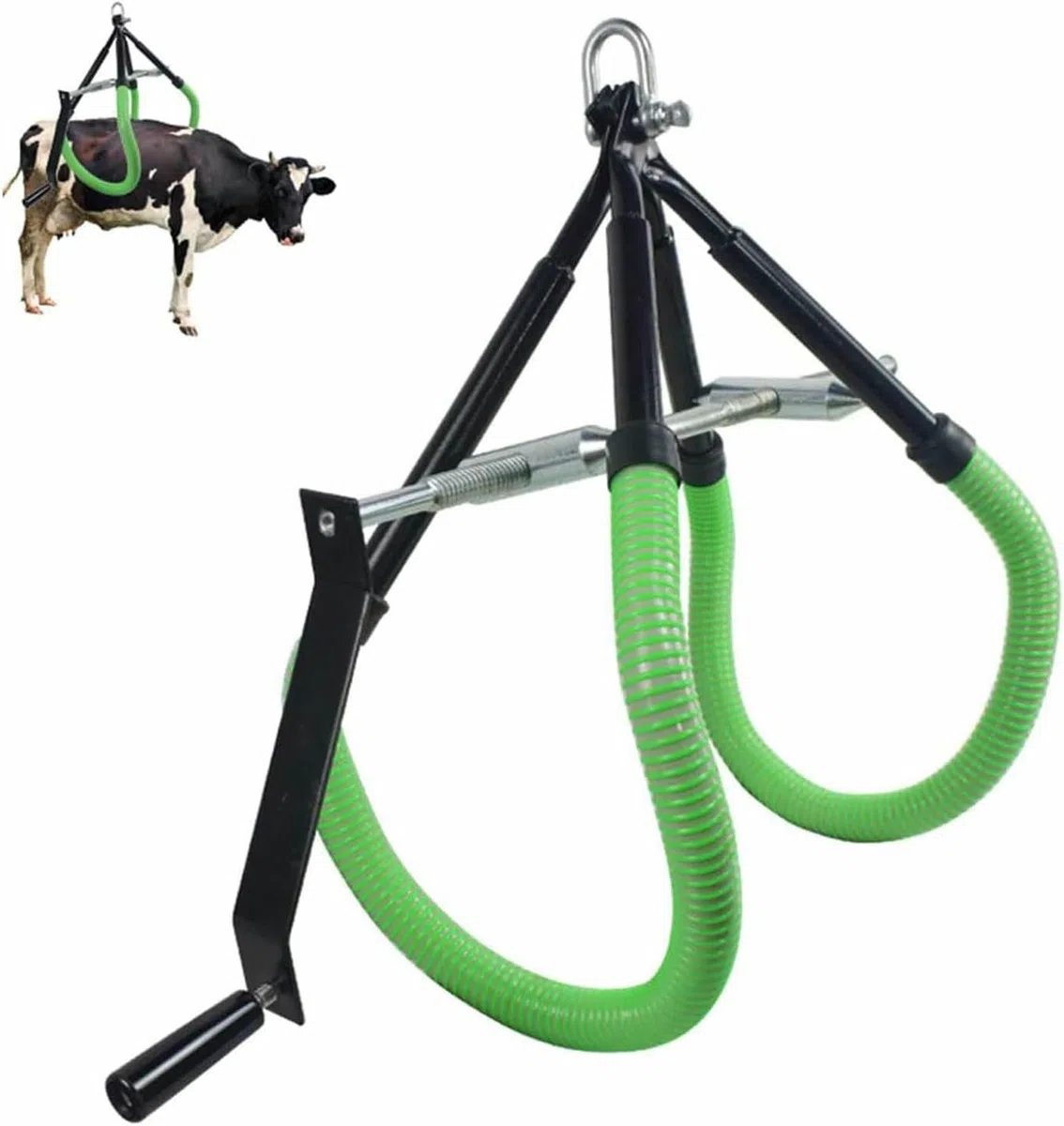Outil de levage réglable de hanche de vache pour les bovins de ferme laitière, assistant d'aide pour la récupération sévère de la fièvre typhoïde