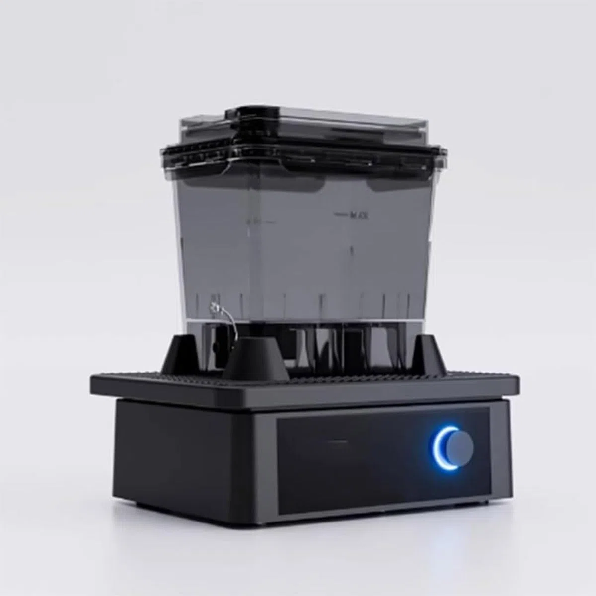 Machine de nettoyage pour imprimante 3D, lavage oscillant de bureau, 2 boîtes de nettoyage, port de vidange clipsable, sans immersion, nettoyage en ≤ 4 min pour modèles d'impression 3D