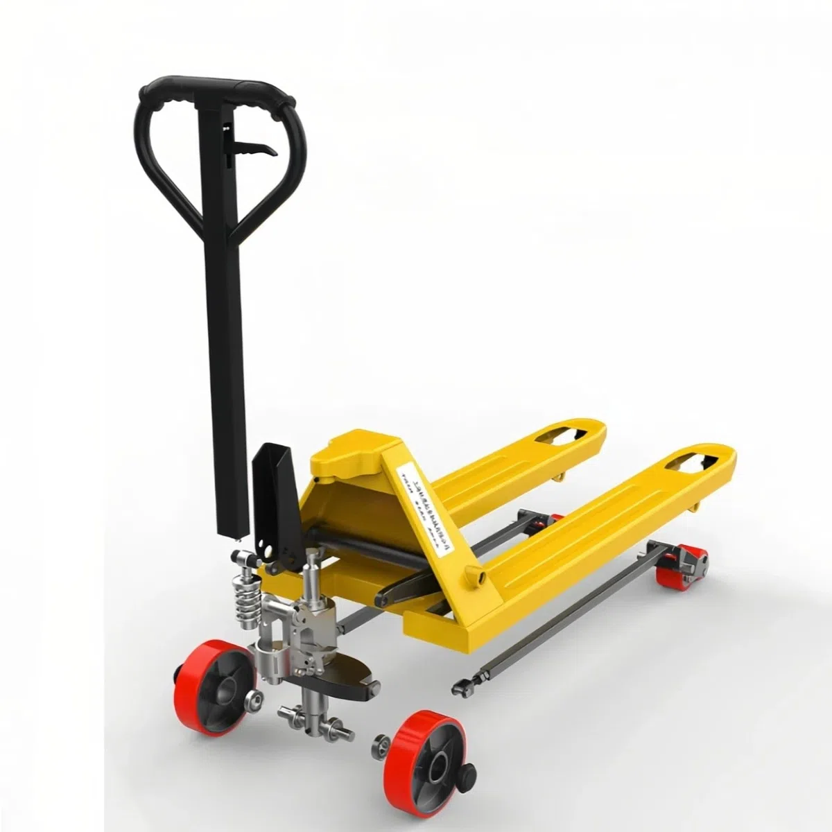 Transpalette Peseur Transpalette hydraulique Manuel for Les opérations d'entrepôt de manutention(2000kg,Grand)