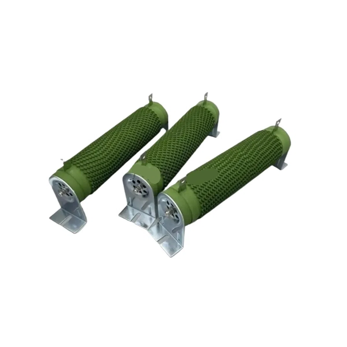 1 pièces 1) RXG20 4000W 5/10~150RJ(ohm) Vert Haute puissance Ondulé Frein Résistance De Frein Fil Enroulé Tube En Porcelaine Vieillissement Résistance De Charge(Other ohm remarks)