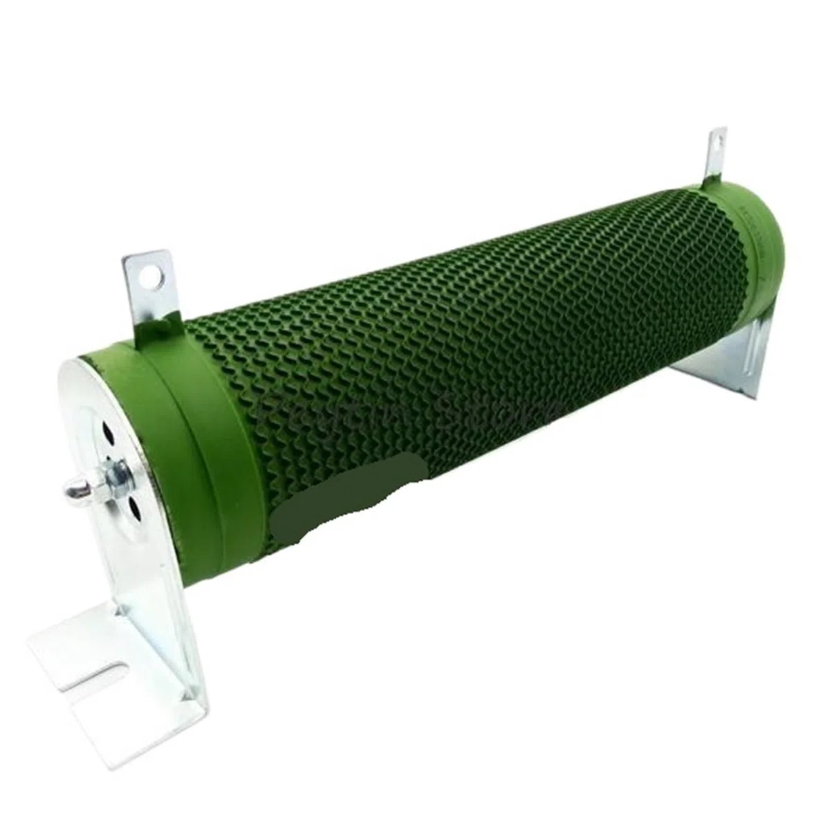 1) RXG20 10KW 5/10~150RJ(ohm) Résistance de frein ondulée haute puissance verte, tube en porcelaine enroulé, résistance de charge de vieillissement(5RJ(ohm))